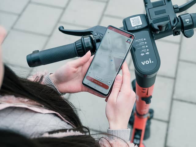 Swedish firm Voi operates the Portsmouth e-scooter rental scheme