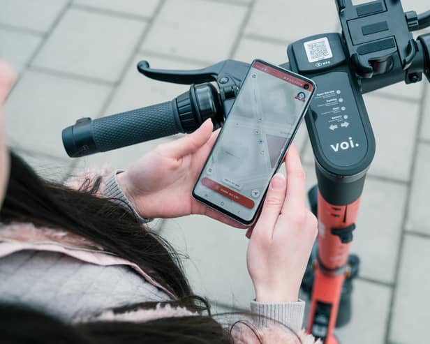 Swedish firm Voi operates the Portsmouth e-scooter rental scheme