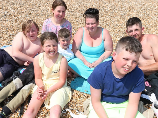 The Harris family from Paulsgrove.