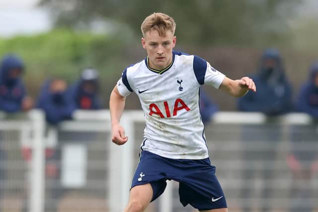 Spurs youngster Harvey White has joined Pompey on loan until the end of the season. Picture: James Chance/Getty Images