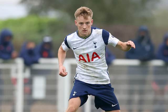 Spurs youngster Harvey White has joined Pompey on loan until the end of the season.  Picture: James Chance/Getty Images
