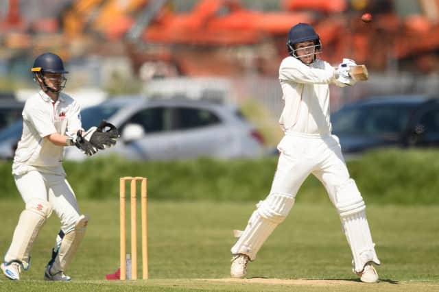 Clanfield  captain Matt Bradley batting against Portsmouth & Southsea 4ths. Picture: Keith Woodland