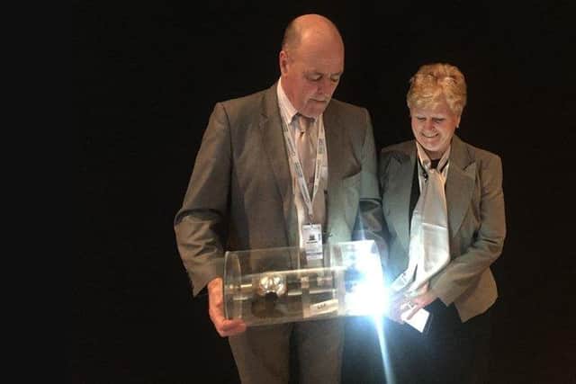 Martin and Mairi Wicket with the WITT device 