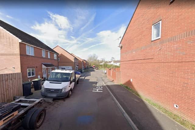 The fire is currently taking place in Hermitage Close, Havant. Picture: Google Street View.