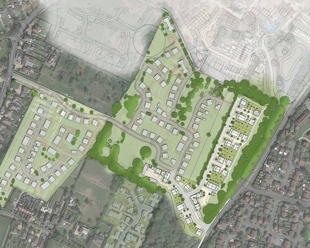 The plan for 62 homes in Warsash