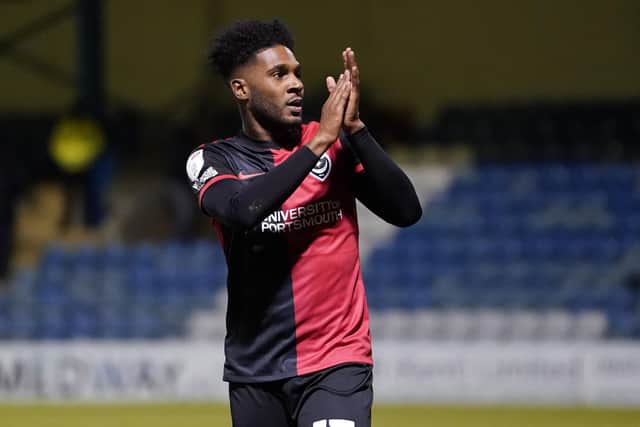 Former Pompey striker Ellis Harrison