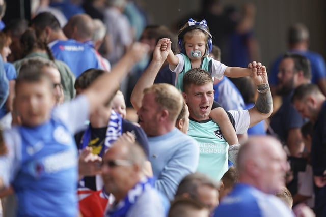 Oh, baby, baby! Pompey are top of the league!