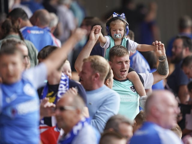 Oh, baby, baby! Pompey are top of the league!