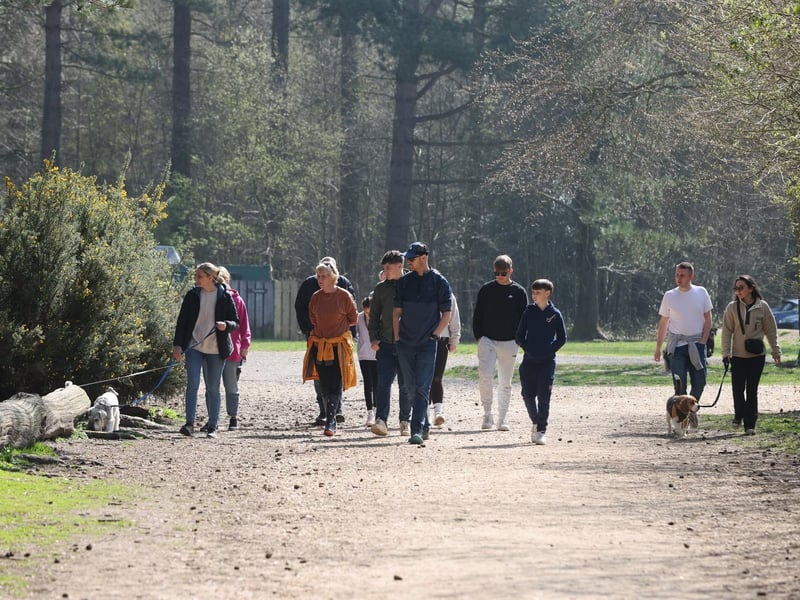 Families enjoying Easter Sunday.
Picture: Sam Stephenson.