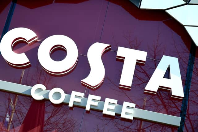 Costa Coffee has temporarily closed due to the coronavirus pandemic. Picture: Ian West/PA Wire
