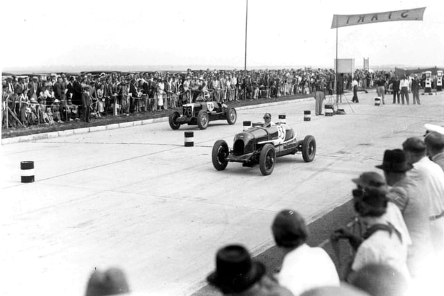 Speed trials were held on the Eastern Road by Southsea Motor Club in 1935, attracting motorists from all over the country and very large crowds.