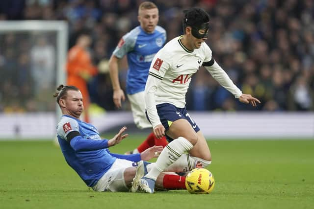 Ryan Tunnicliffe tackles Son Heung-Min today.