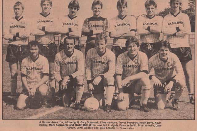 Havant Town, 1982/83