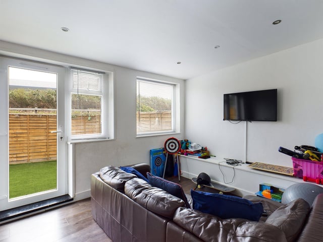 This three bed family home with a garage is on sale in Aylen Road, Copnor, is on the market for £300,000. It is listed by Chinneck Shaw.