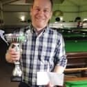 Gary Wilton with the Frank Wyatt Memorial trophy