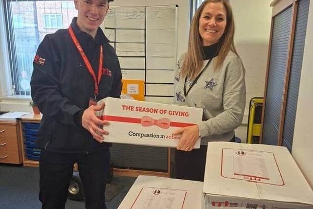 RRT Food Box donation