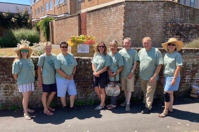 Wickham in Bloom volunteers