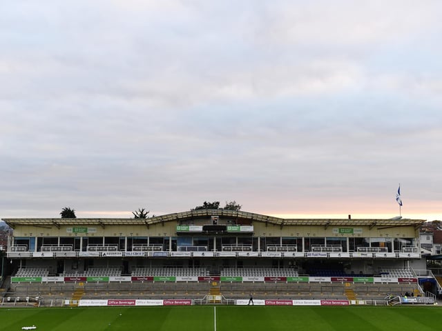 Average attendance: 8,792; Capacity: 12,300; Percentage of stadium filled: 73.8 per cent.
