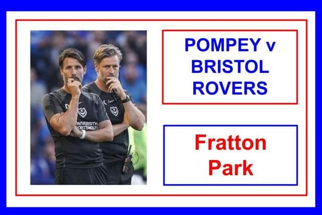 Pompey entertain Bristol Rovers today in League One