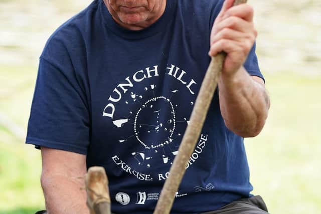 A veteran from Operation Nightingale Picture: Andrew Matthews/PA Wire