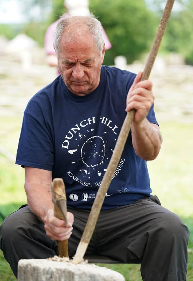 A veteran from Operation Nightingale Picture: Andrew Matthews/PA Wire