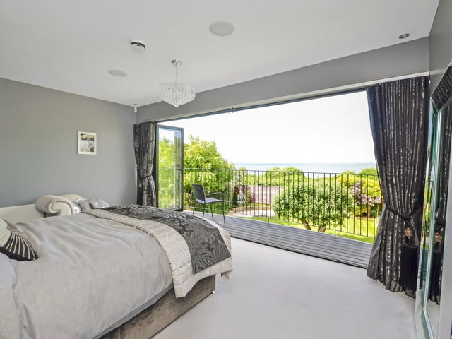 The Drift House has four bedrooms and overlooks Langstone Harbour. Picture: Fine and Country