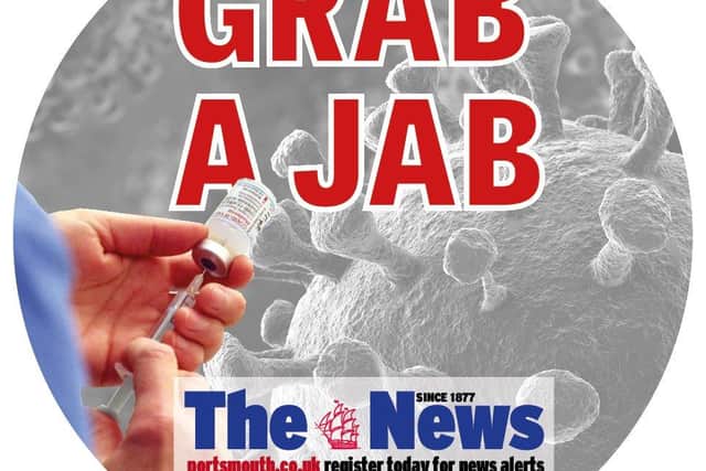 Grab a jab - The News campaign