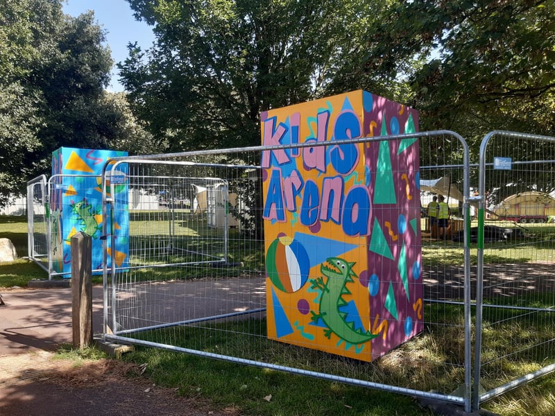 The 'Kids' Arena' is shaping up nicely