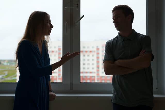 File GV of a man and woman arguing. Picture: Shutterstock