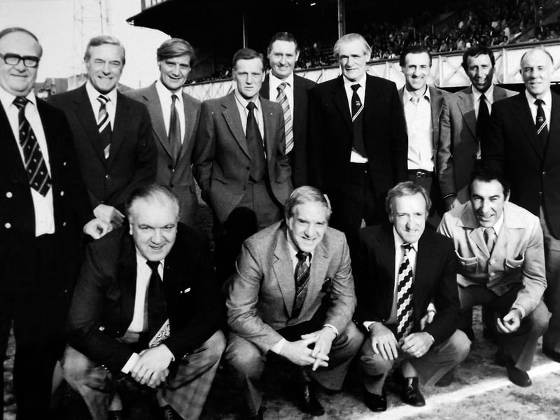 Ex-Pompey players get together for testimonial
In May 1980 former Pompey players attend the testimonial game for Duggie (thunderboots) Reid. Picture: Roy West/The News Portsmouth