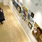 The Open Art 2024 exhibition at Gosport Museum and Art Gallery started on Saturday, January 20.  Picture: Sarah Standing (190124-5456)