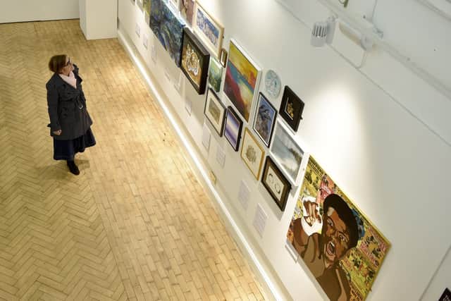 The Open Art 2024 exhibition at Gosport Museum and Art Gallery started on Saturday, January 20.  Picture: Sarah Standing (190124-5456)