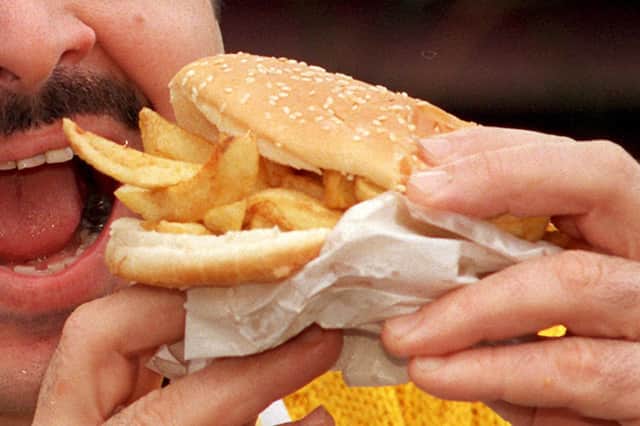 A chip butty - you can buy one 'virtually' on Hyde's website to help keep the club going