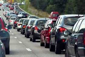 ROMANSE reports a lane blockage on the A31, and delays on the A32 in Fareham.
