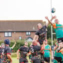 Southsea Nomads (black
ed) v Alresford. Picture:Marcin Jedrysiak