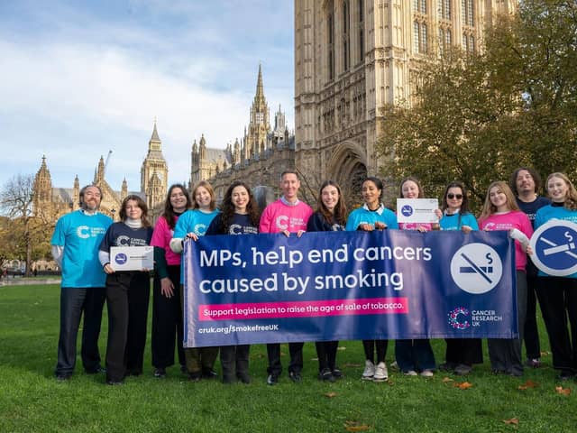 Cancer Research is urging Portsmouth's MPs to vote in favour of the Tobacco and Vapes Bill tomorrow.