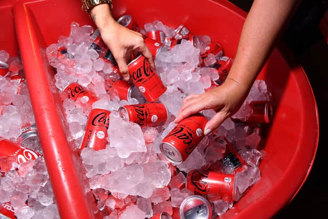 Coke Zero Sugar. (Photo by Noam Galai/Getty Images for NYCWFF)