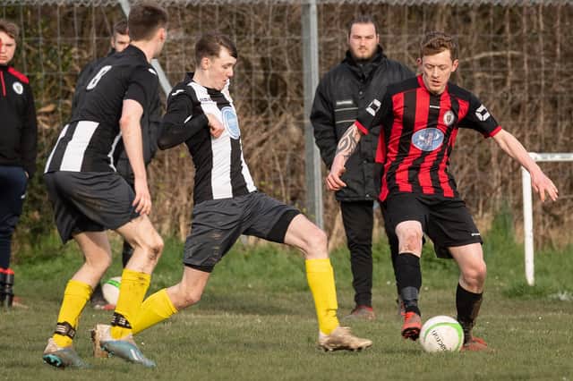 Locks Heath take on Hayling United in one of the last HPL games to be played before the season was declared null and void. Next season, all the HPL clubs could be given a £100 'goodwill gesture' of free affiliations and registrations. Picture: Keith Woodland