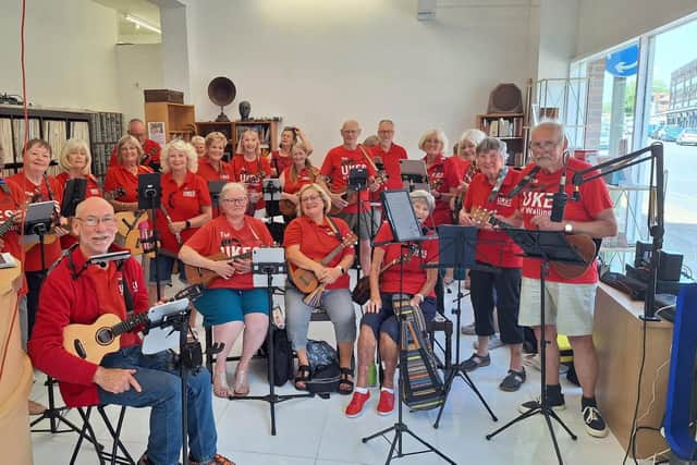 The Ukes of Wallington at Angel Radio