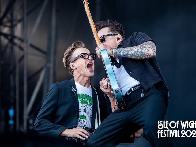 McFly on the main stage