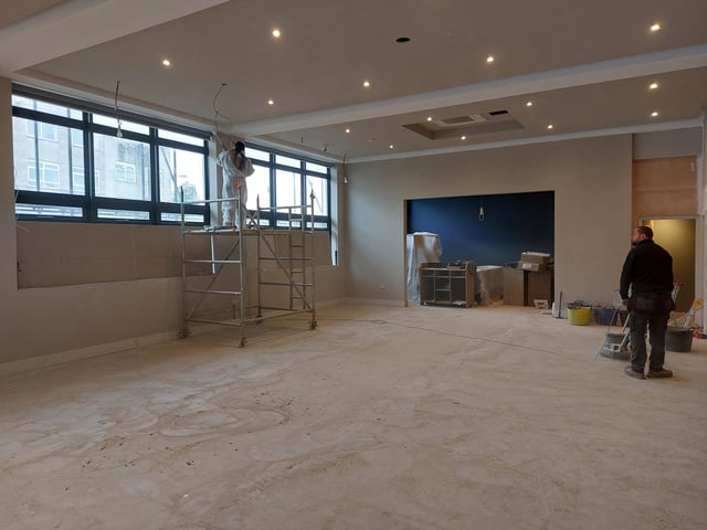 Work is underway for the venue to be opened in the next few weeks.