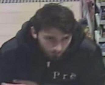 CCTV picture released by police. Picture: Hampshire Constabulary