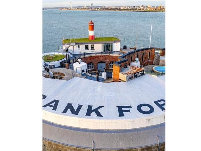 Gorgeous drone footage of Spitbank Fort taken by Marcin Jedrysiak.