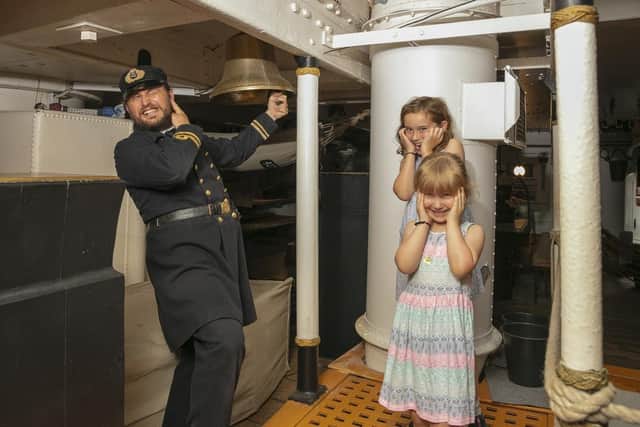 Portsmouth Historic Dockyard is launching a series of events to keep families entertained across the October half-term.