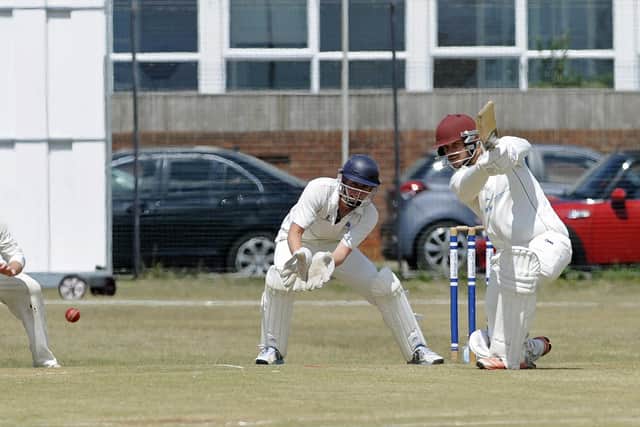 James Christian struck his second Southern Premier League century for Portsmouth against Basingstoke & North Hants. Picture Ian Hargreaves