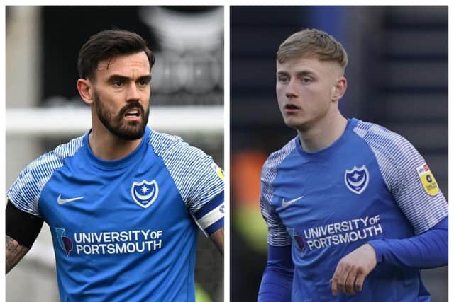 Marlon Pack, left, and Paddy Lane