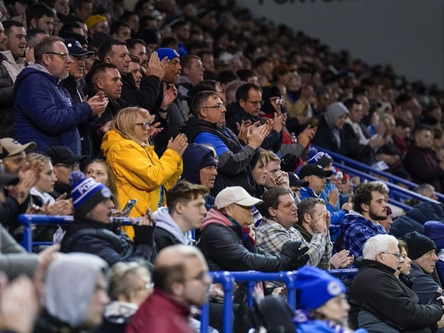 Our photographer Jason Brown captured all the action - on and off the pitch - at Fratton Park for Pompey's clash with Fleetwood.