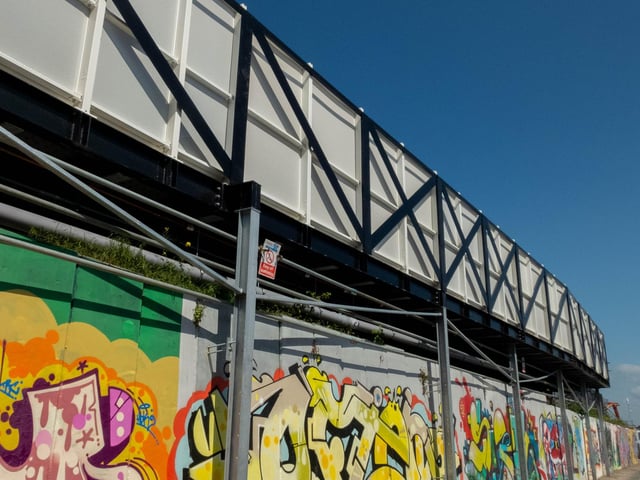 A new layout at the back of the Milton End.
