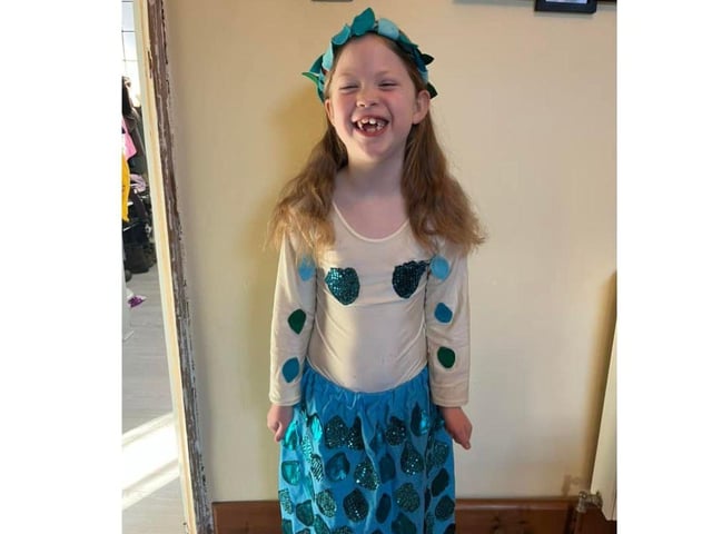 What a creative costume! Hats off to everyone that helped make this!