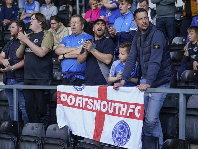 More than 3,000 fans made the trip to the Rams.